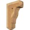 Ekena Millwork Funston Craftsman Rough Sawn Bracket, Western Red Cedar, 6"W x 18"D x 26"H BKT06X18X26FST04RWR - alternate 1